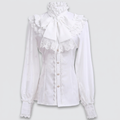 Adeline Ruffle Poet Blouse