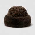 Anouk Leopard Faux Fur Hat
