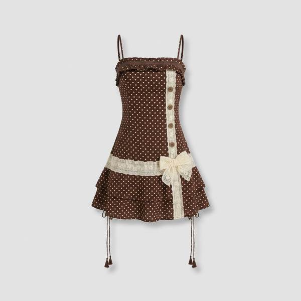 Coralie Polka Dress