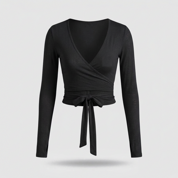 Clara Ballet Wrap Top