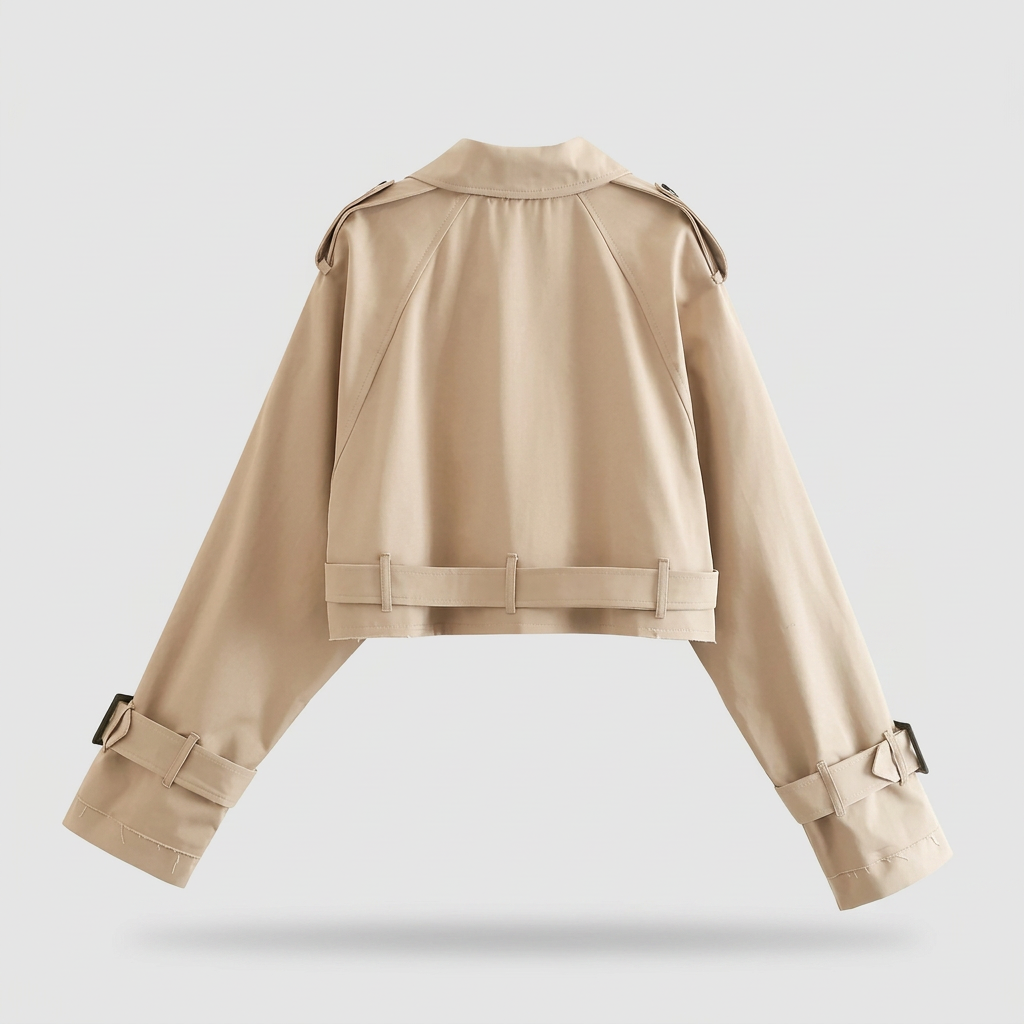 Harlow Trench Coat – back view