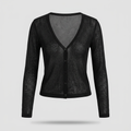 Elowen Sheer Cardigan – front view