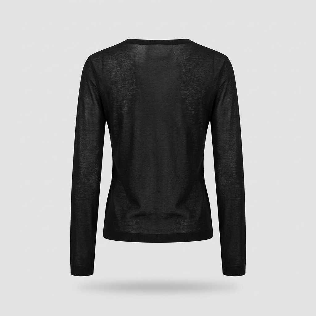 Elowen Sheer Cardigan – back view