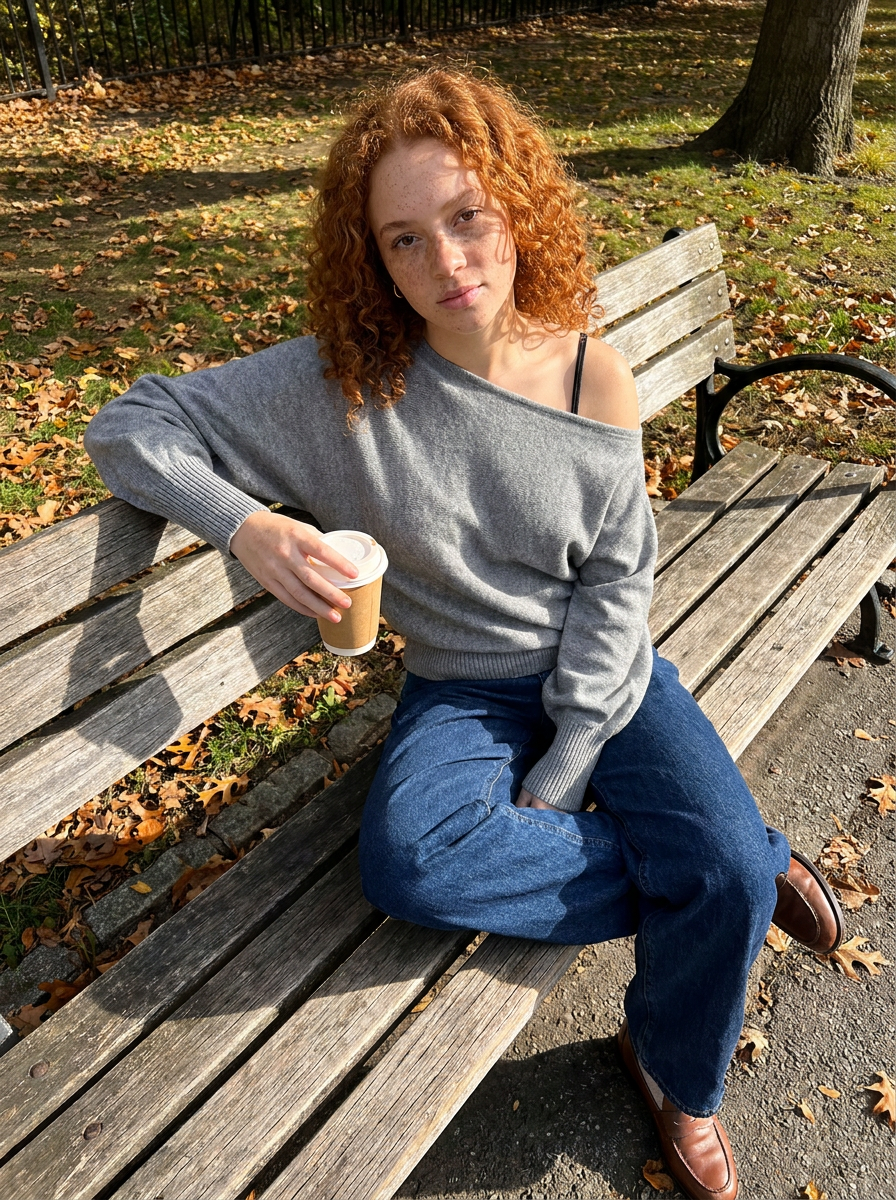 Isolde Knit Jumper – how it looks worn